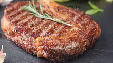 Steak up close