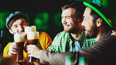st patricks day green beer